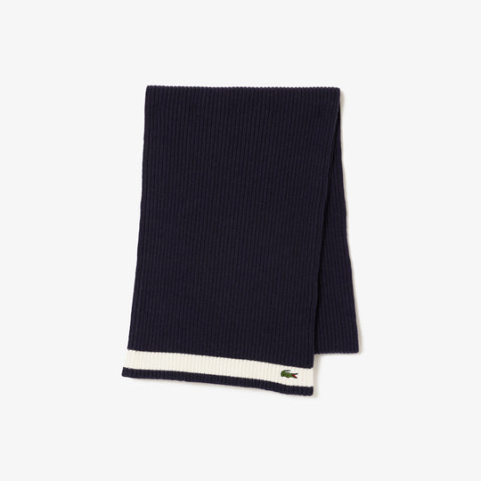 Ribbed Wool Scarf - RE0058