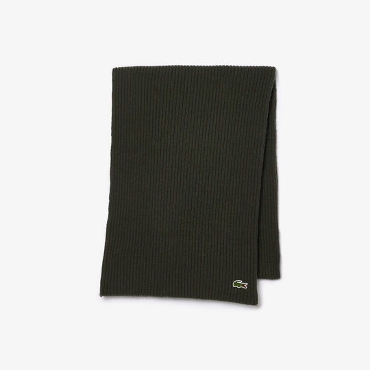 Ribbed Wool Scarf - RE0058