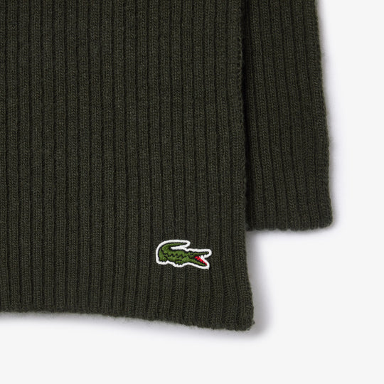 Ribbed Wool Scarf - RE0058