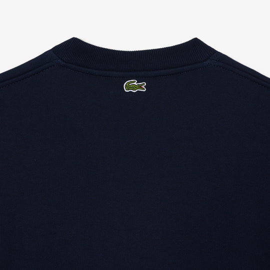Oversized Tennis Print Fleece Sweatshirt - SF1605