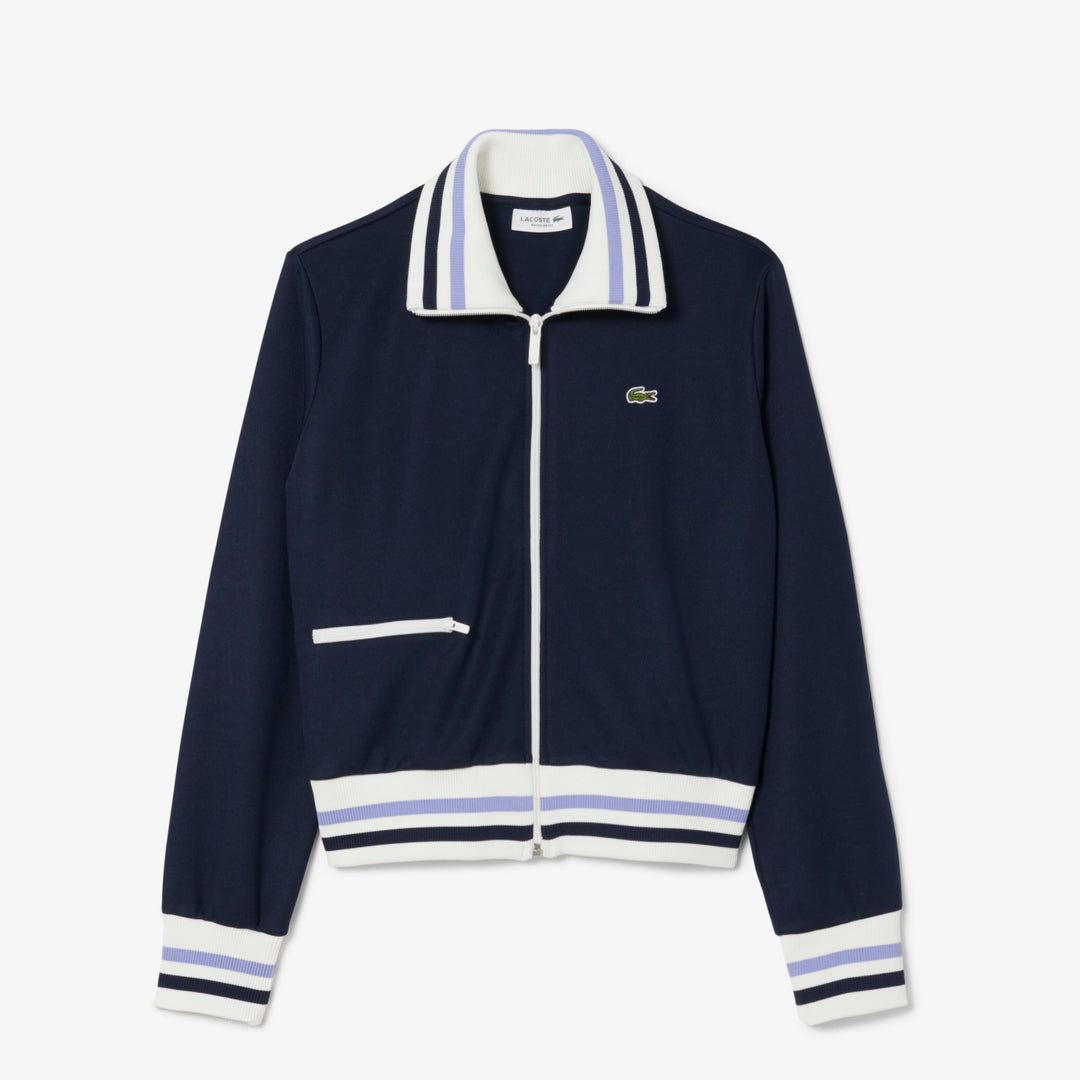 Zipped Stripe Accent Sweatshirt - SF5252