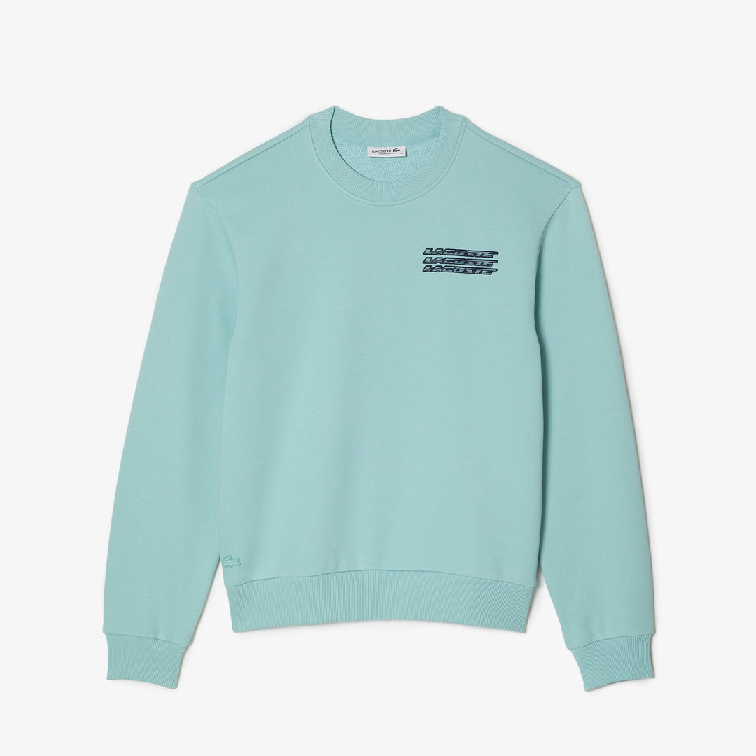 Women’s Lacoste Unbrushed Fleece Printed Sweatshirt - SF5608