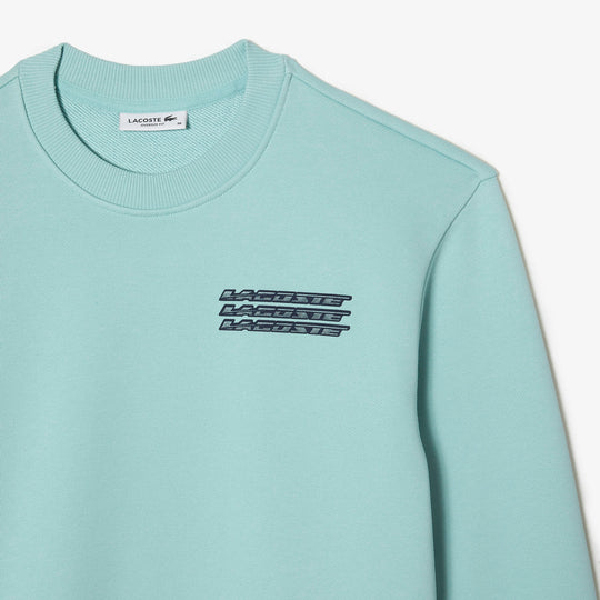 Women’s Lacoste Unbrushed Fleece Printed Sweatshirt - SF5608