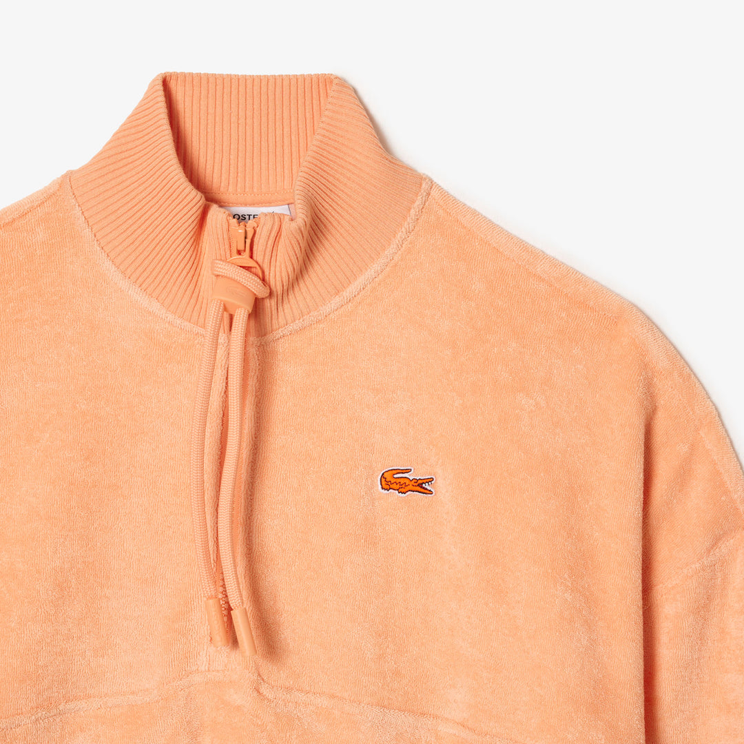 Women’s Oversize High Neck Zipped Fleece Sweatshirt - SF6385