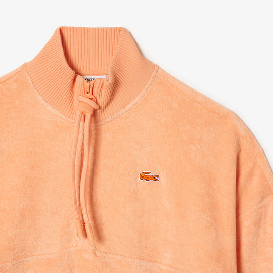 Women’s Oversize High Neck Zipped Fleece Sweatshirt - SF6385