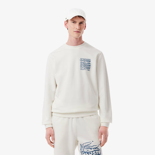 Graphic Print Fleece Sweatshirt - SH0287