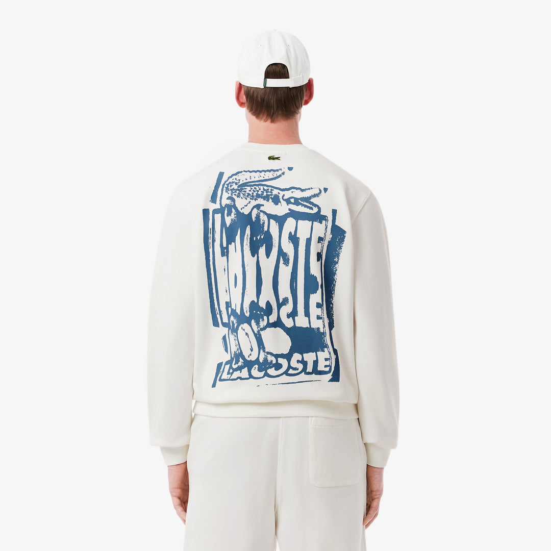 Graphic Print Fleece Sweatshirt - SH0287