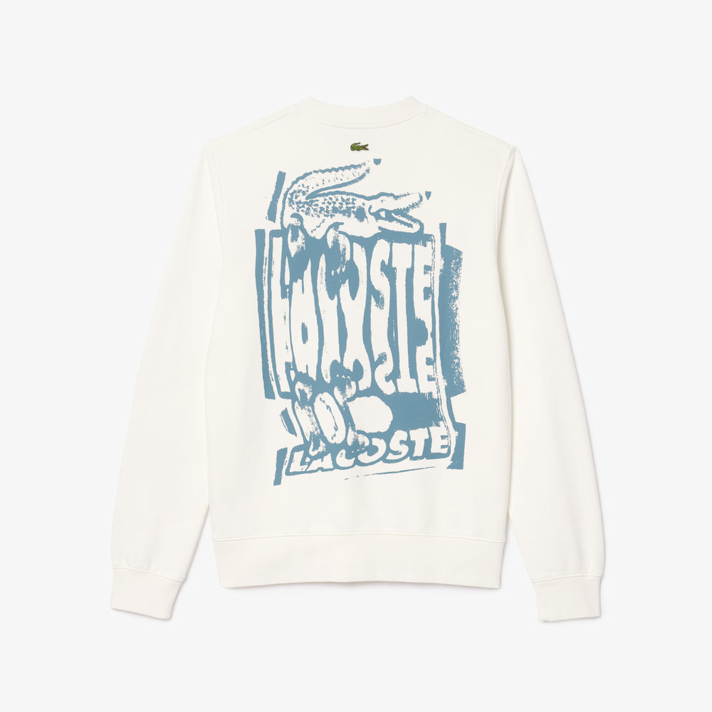Graphic Print Fleece Sweatshirt - SH0287