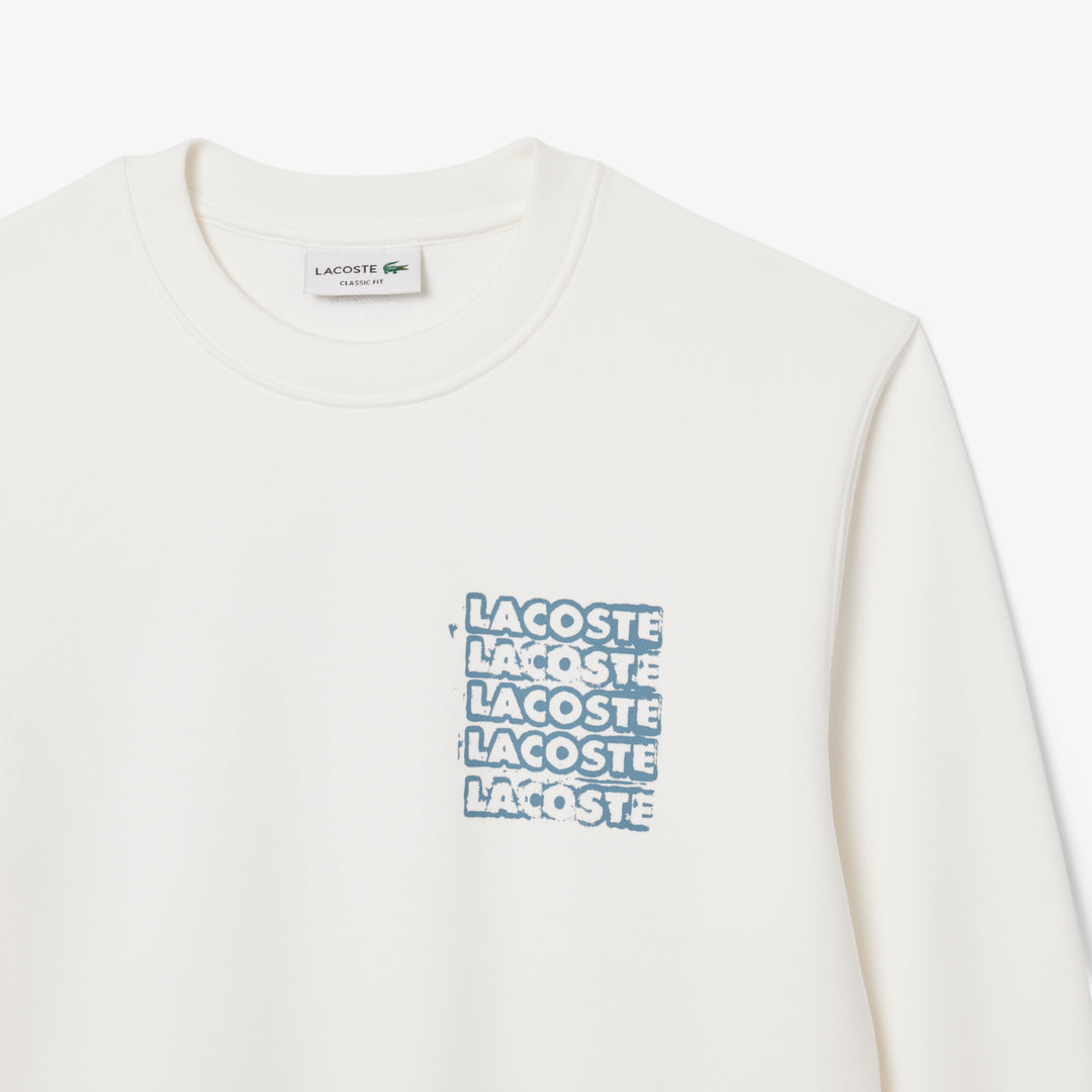 Graphic Print Fleece Sweatshirt - SH0287
