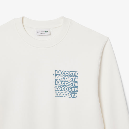 Graphic Print Fleece Sweatshirt - SH0287