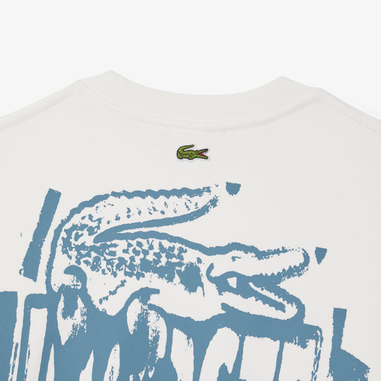 Graphic Print Fleece Sweatshirt - SH0287