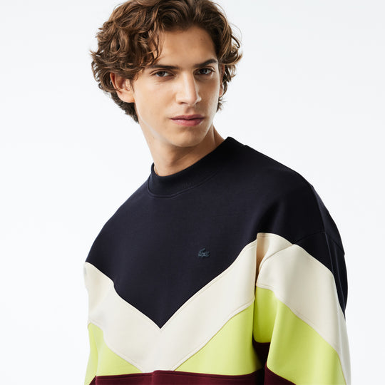 Loose fit double sided Colourblock sweatshirt - SH1174