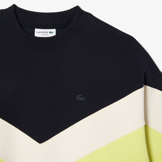 Loose fit double sided Colourblock sweatshirt - SH1174