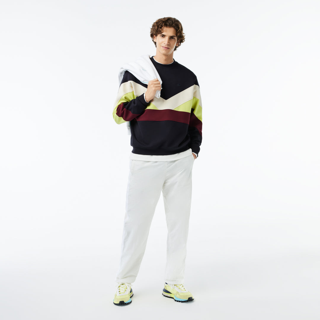 Loose fit double sided Colourblock sweatshirt - SH1174