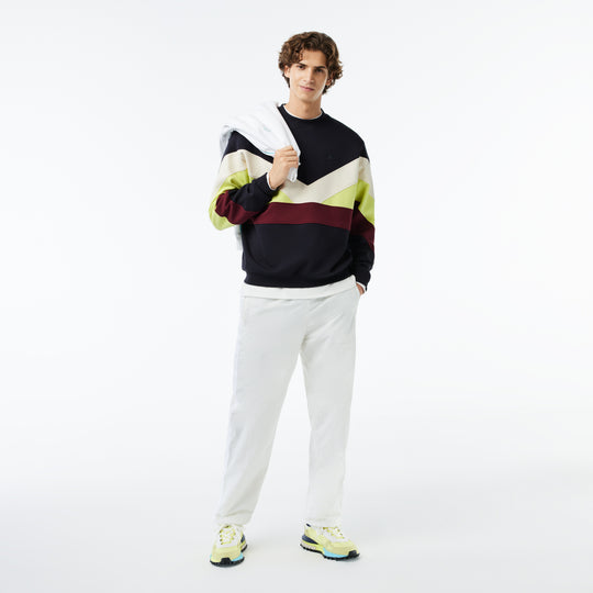 Loose fit double sided Colourblock sweatshirt - SH1174