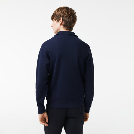 Men's Zippered Stand-Up Collar Cotton Sweatshirt - SH1927
