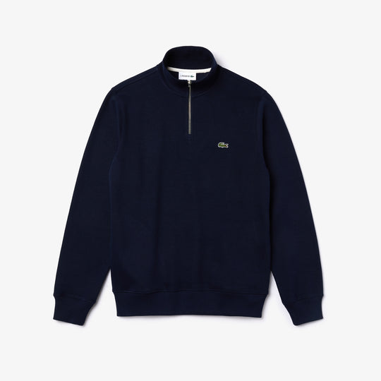 Men's Zippered Stand-Up Collar Cotton Sweatshirt - SH1927