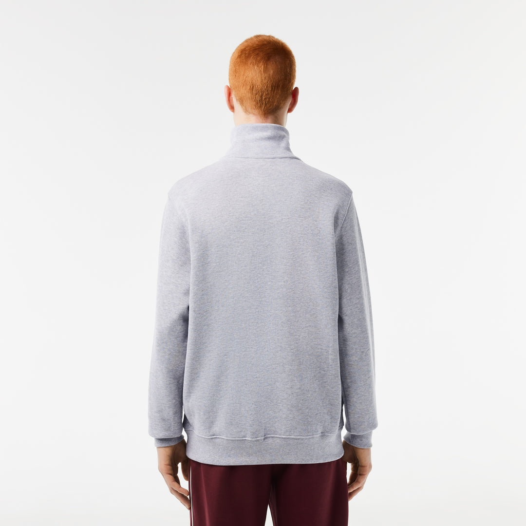 Men's Zippered Stand-Up Collar Cotton Sweatshirt - SH1927