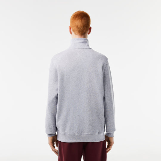 Men's Zippered Stand-Up Collar Cotton Sweatshirt - SH1927