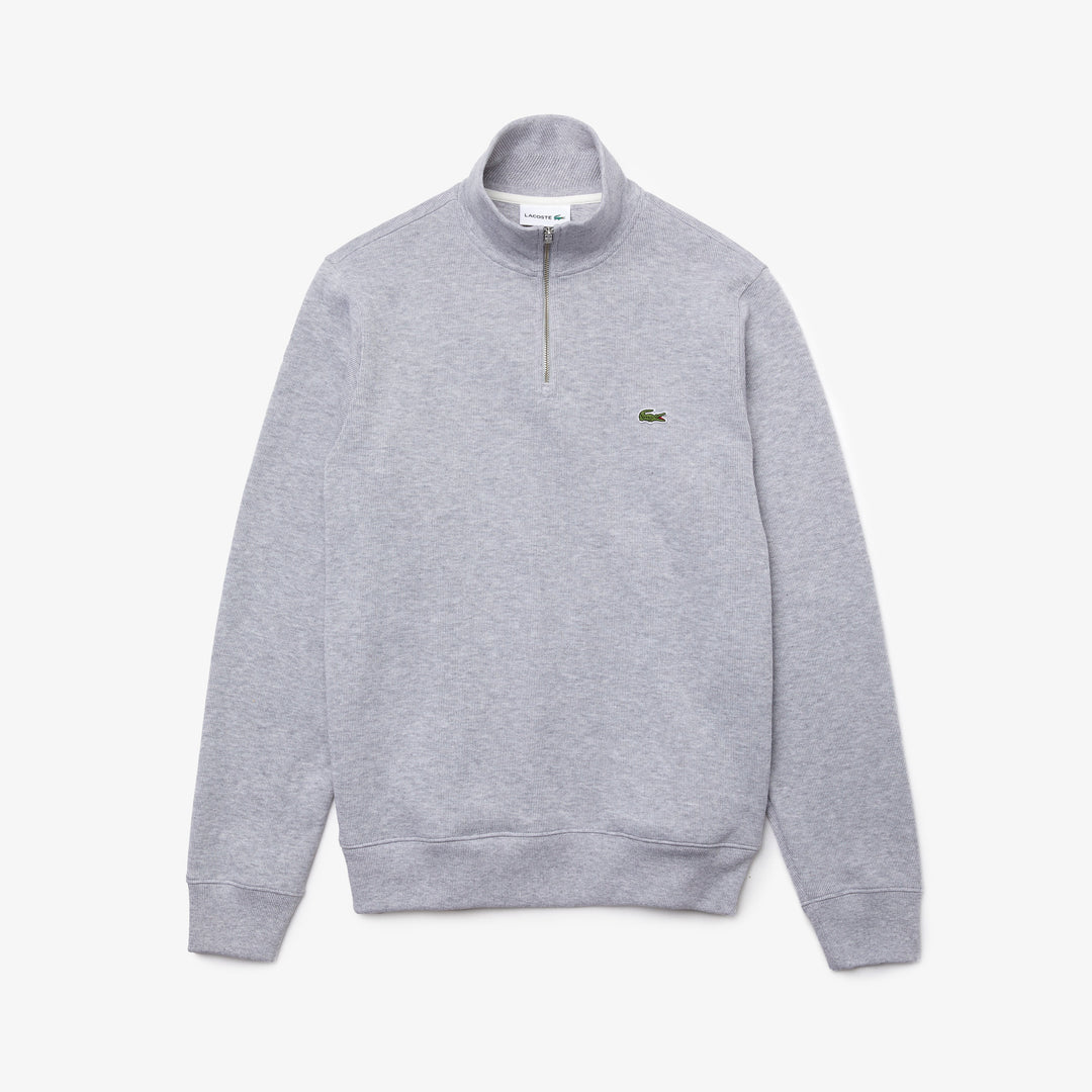 Men's Zippered Stand-Up Collar Cotton Sweatshirt - SH1927