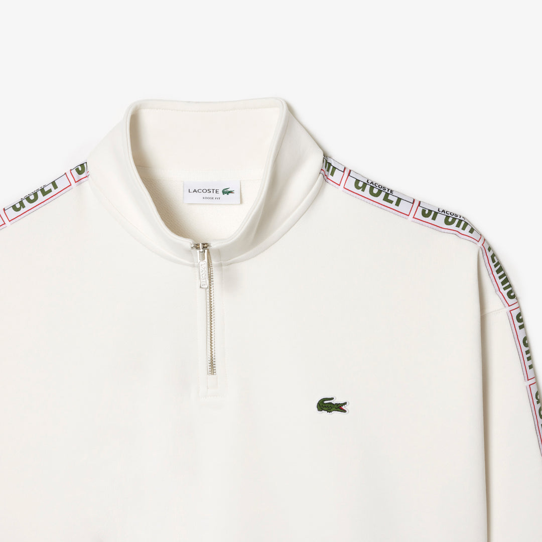 Loose Fit Two Tone Logo Stripe Sweatshirt - SH2103