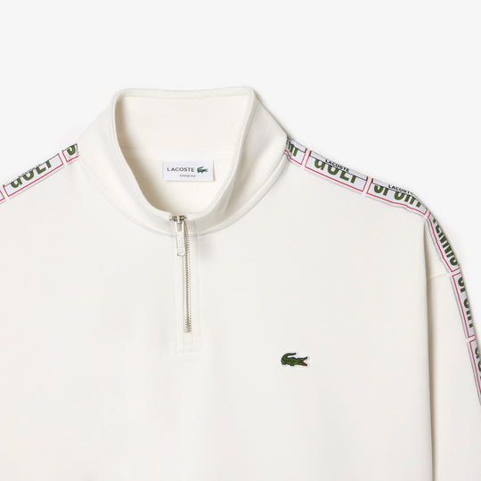 Loose Fit Two Tone Logo Stripe Sweatshirt - SH2103