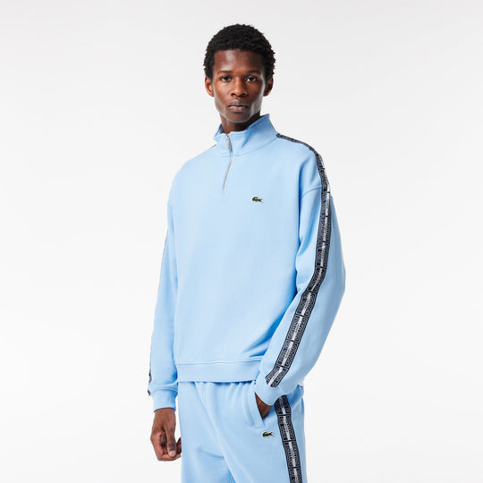 Loose Fit Two Tone Logo Stripe Sweatshirt - SH2103