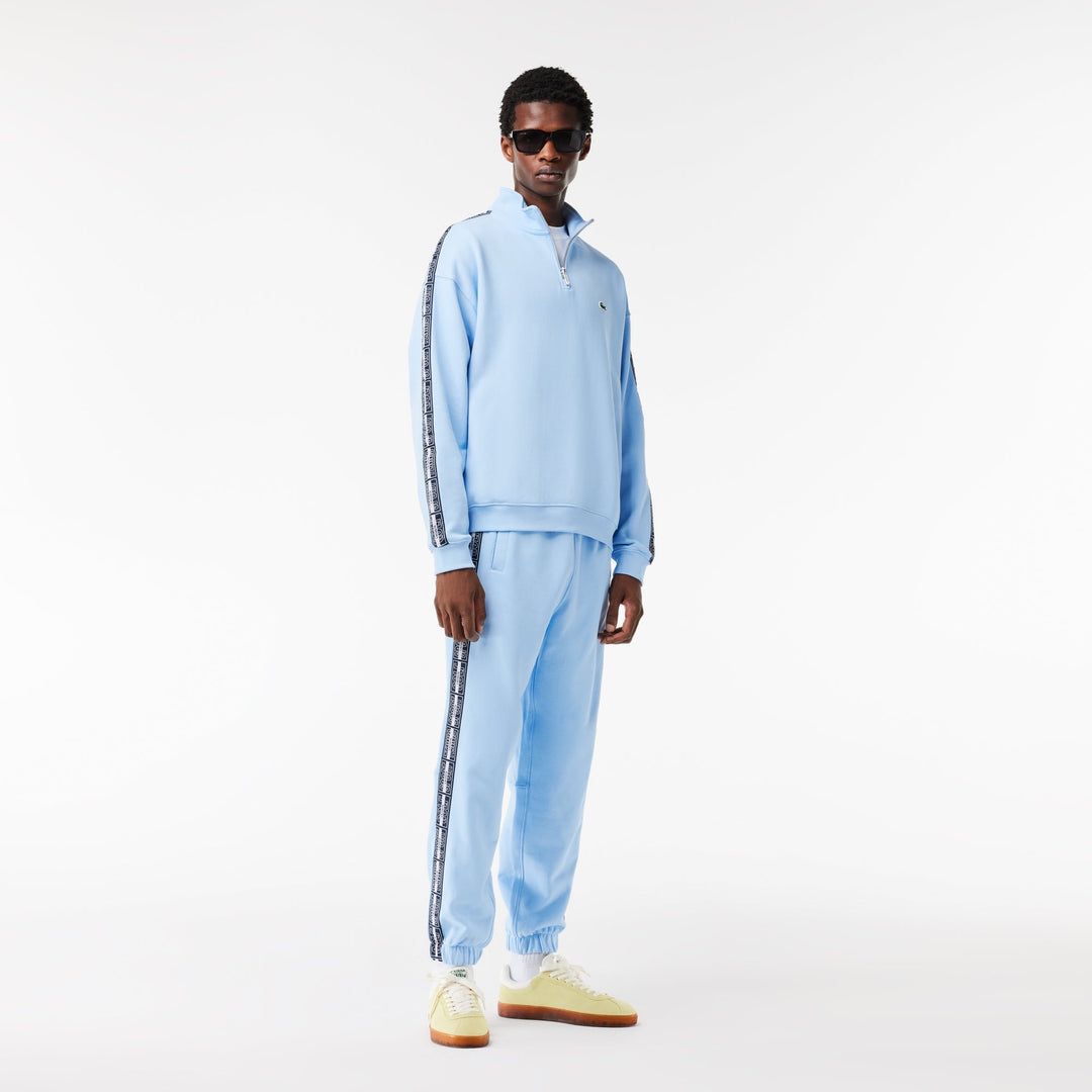 Loose Fit Two Tone Logo Stripe Sweatshirt - SH2103