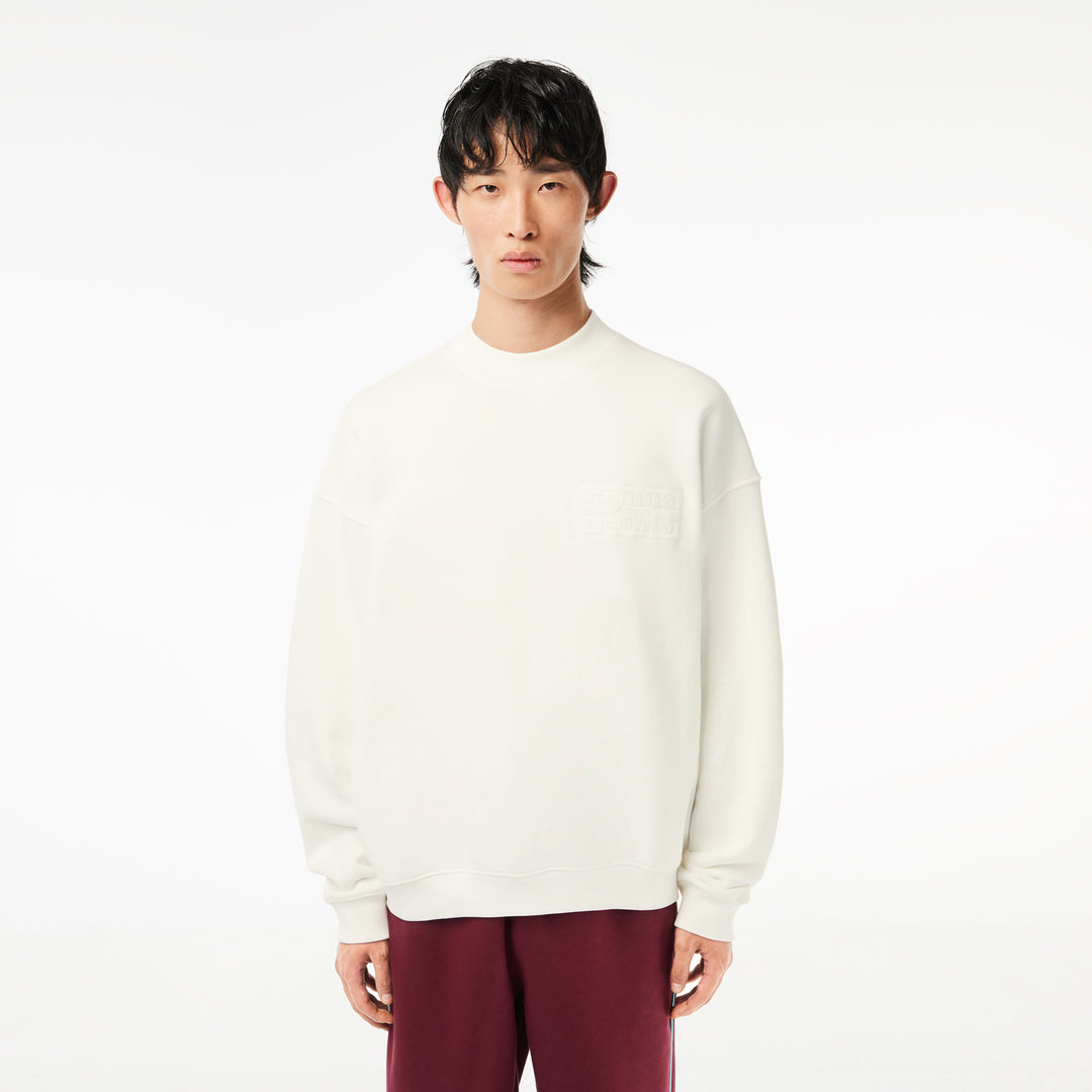 Oversize Embroidered Cotton Sweatshirt  - SH2507