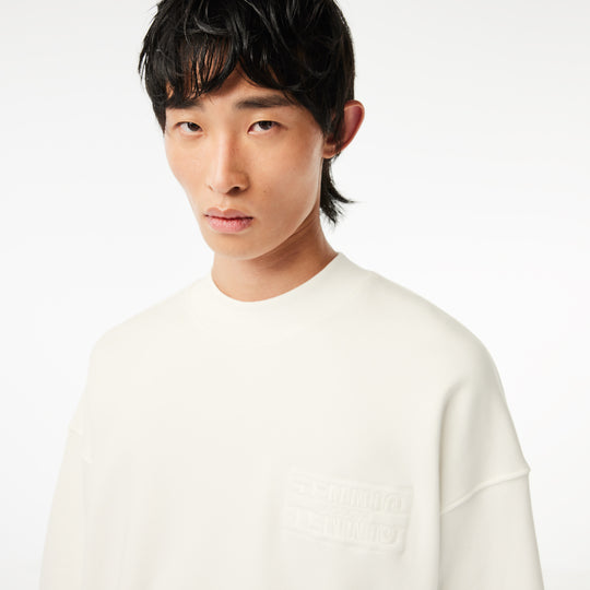 Oversize Embroidered Cotton Sweatshirt  - SH2507