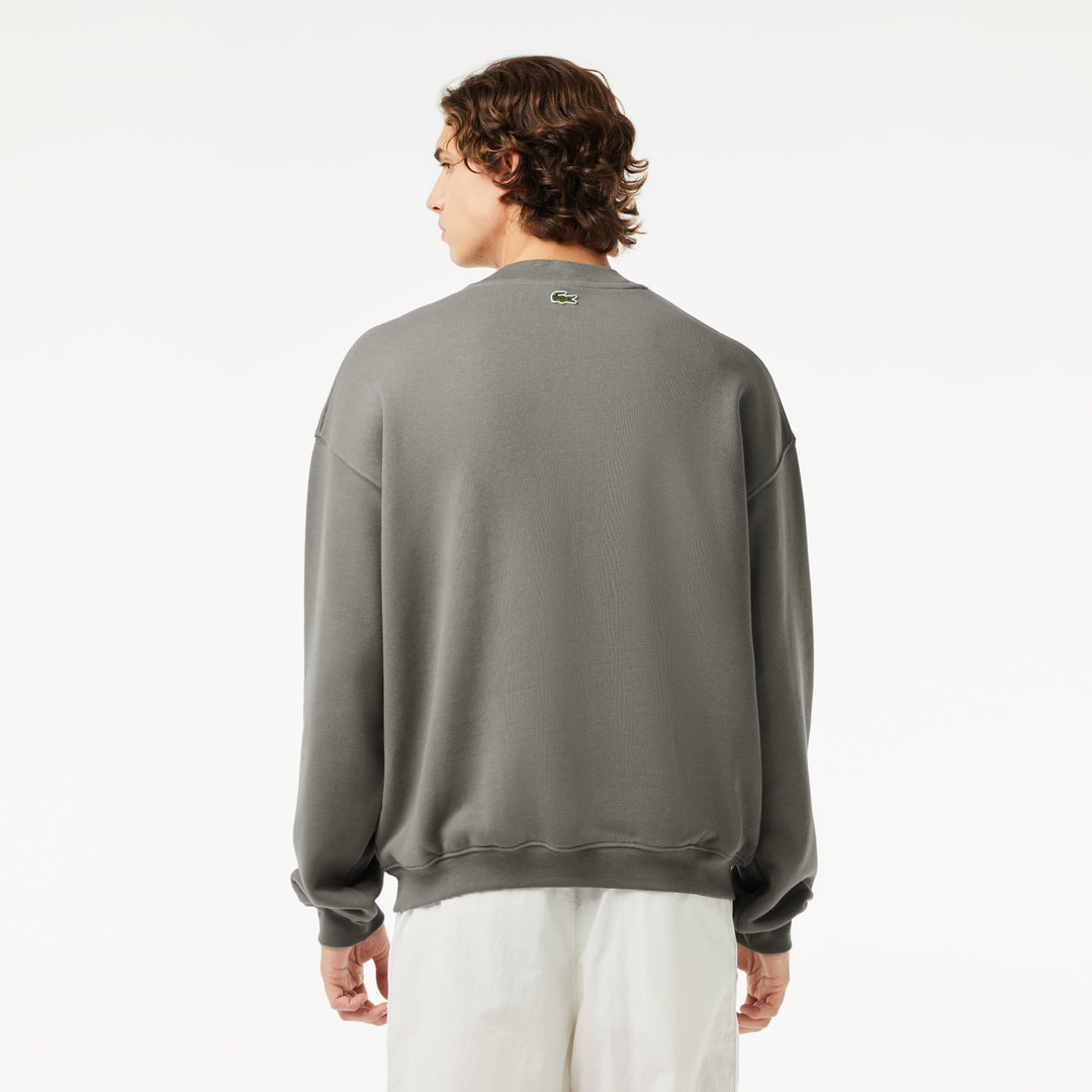 Oversize Embroidered Cotton Sweatshirt  - SH2507