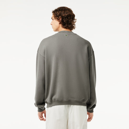 Oversize Embroidered Cotton Sweatshirt  - SH2507