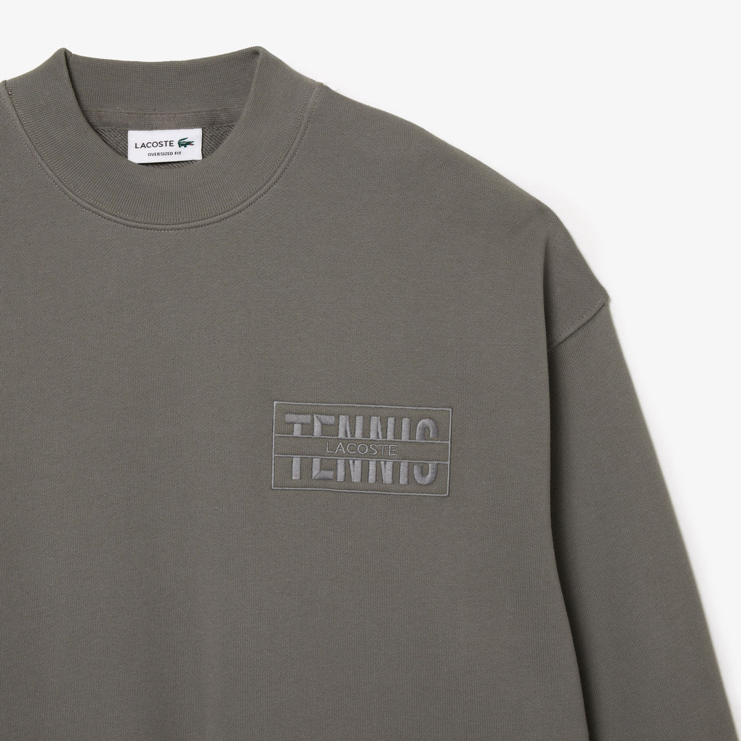 Oversize Embroidered Cotton Sweatshirt  - SH2507