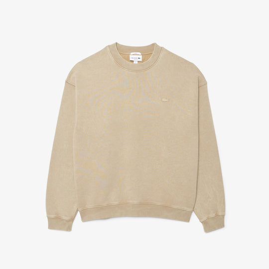 Loose Fit Washed Effect Fleece Sweatshirt - SH2837