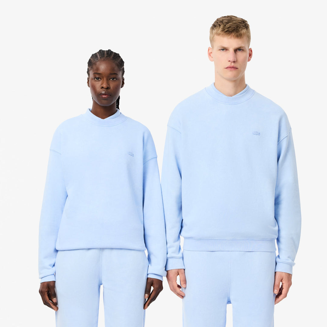 Loose Fit Washed Effect Fleece Sweatshirt - SH2837