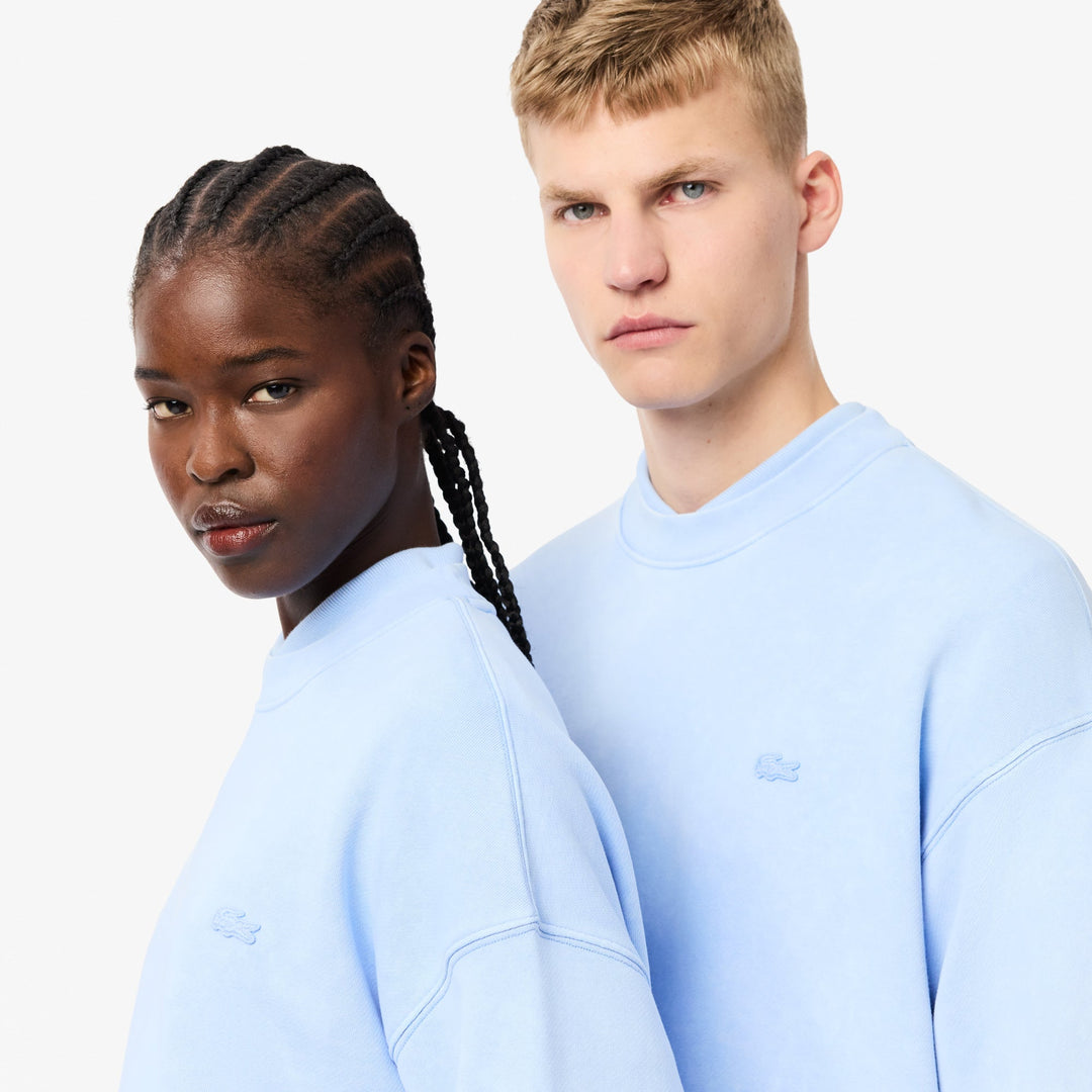 Loose Fit Washed Effect Fleece Sweatshirt - SH2837