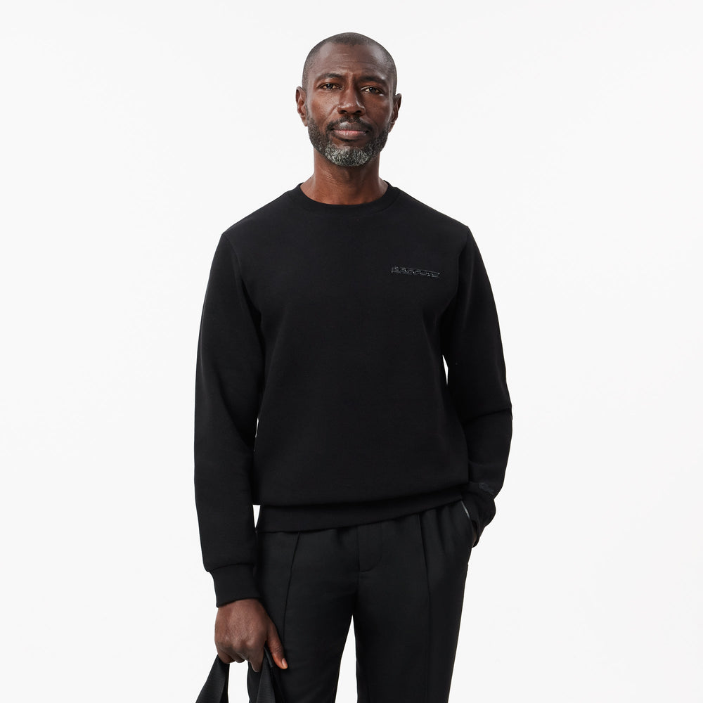 Piqué Badge Accent Sweatshirt - SH2858
