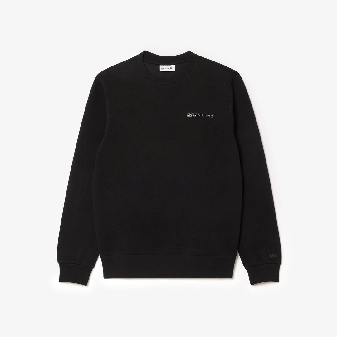 Piqué Badge Accent Sweatshirt - SH2858
