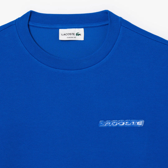 Piqué Badge Accent Sweatshirt - SH2858