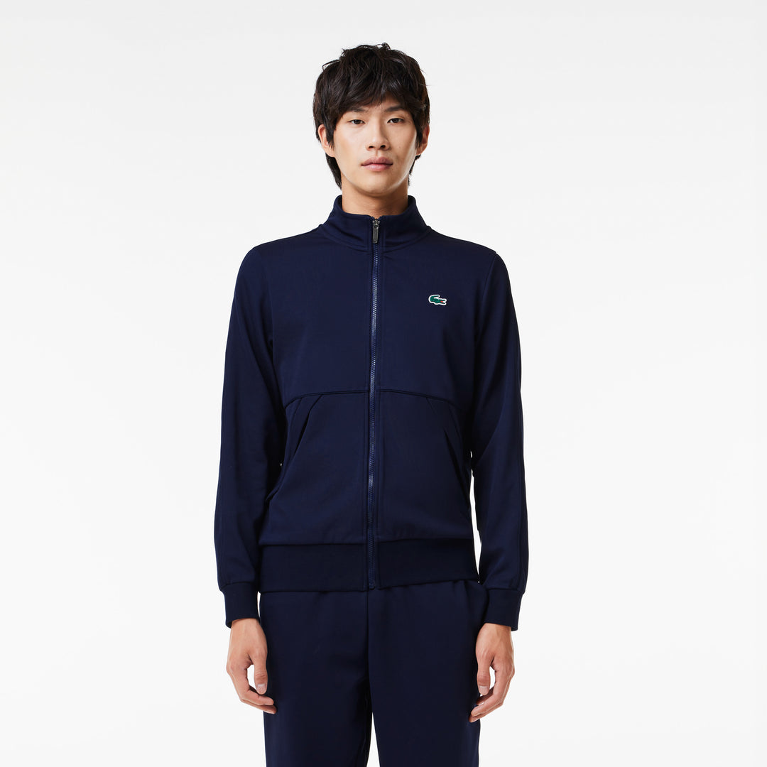 Recycled Fiber Zipped Tennis Sweatshirt - SH3444