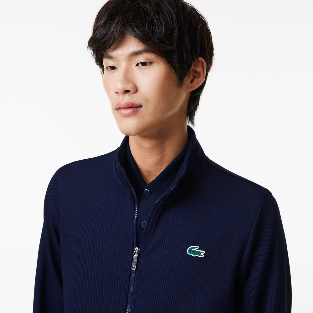 Recycled Fiber Zipped Tennis Sweatshirt - SH3444
