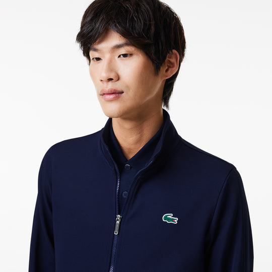 Recycled Fiber Zipped Tennis Sweatshirt - SH3444