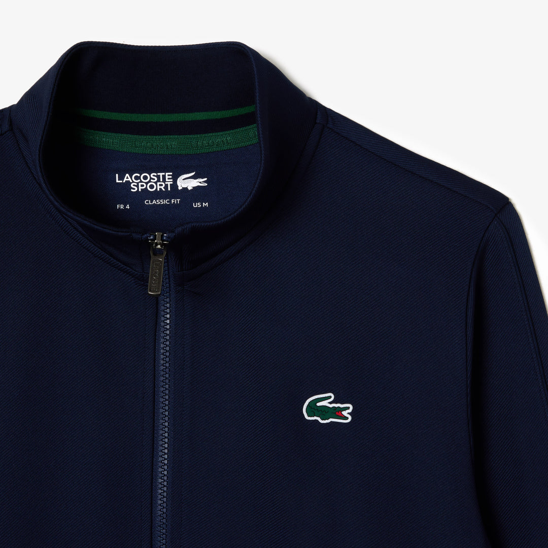 Recycled Fiber Zipped Tennis Sweatshirt - SH3444