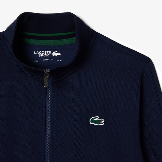 Recycled Fiber Zipped Tennis Sweatshirt - SH3444