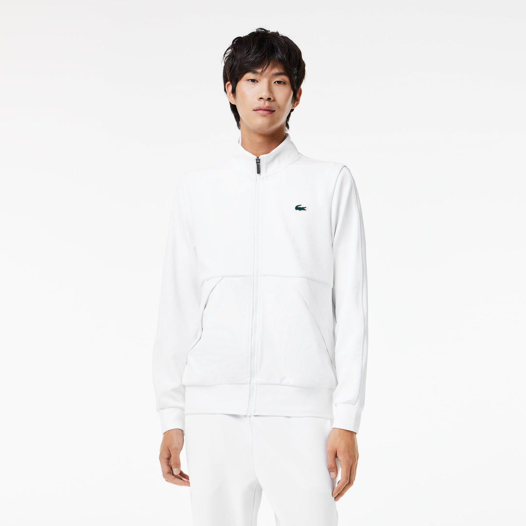 Recycled Fiber Zipped Tennis Sweatshirt - SH3444