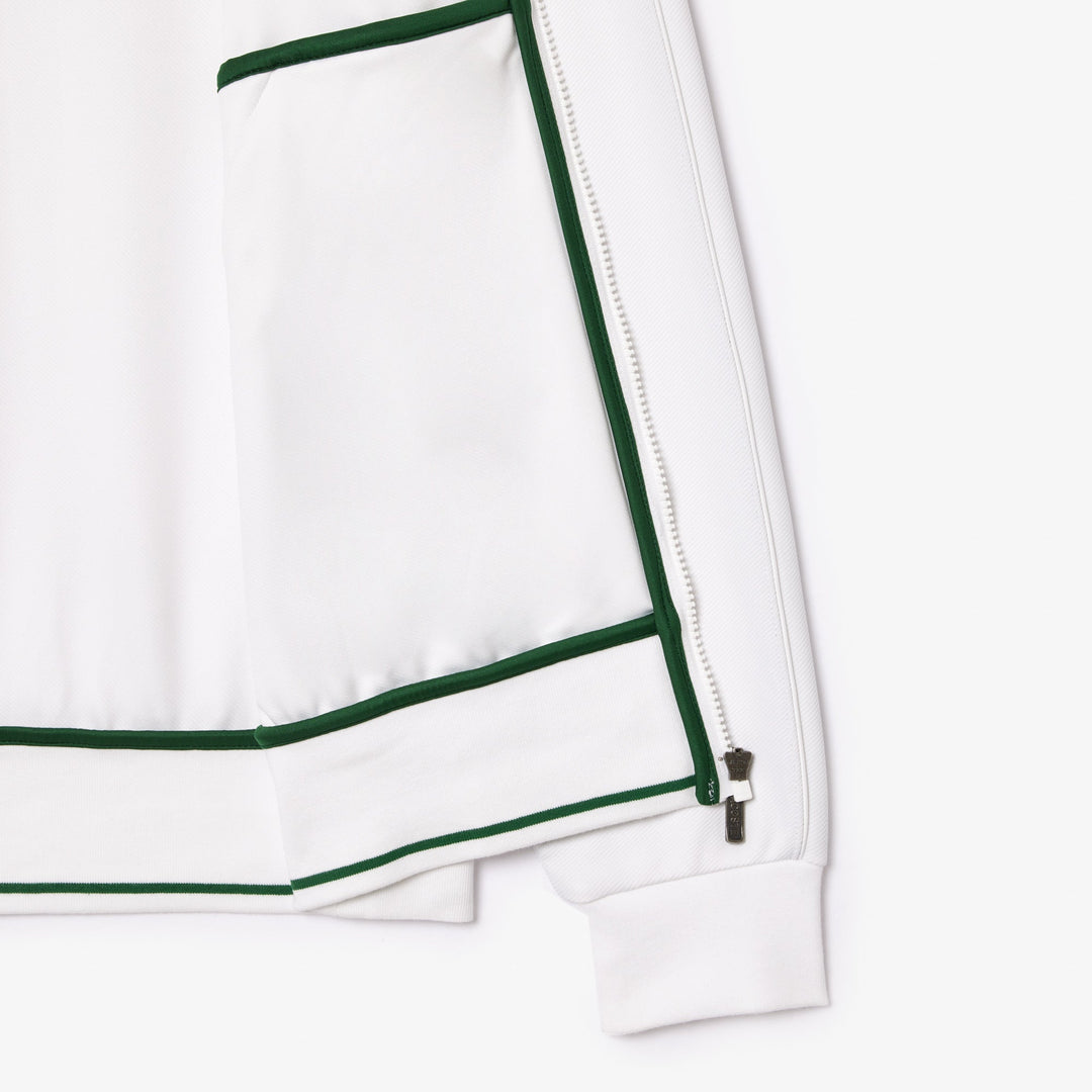 Recycled Fiber Zipped Tennis Sweatshirt - SH3444