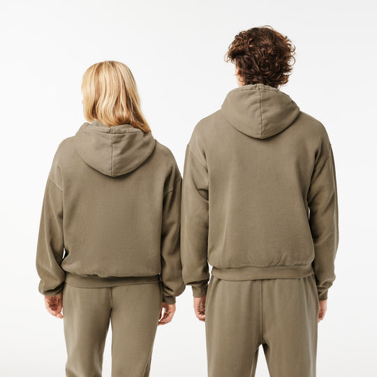 Loose Fit Cotton Fleece Hoodie - SH3452