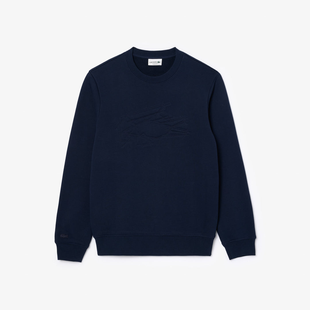 Fleece Embroidered Crocodile Sweatshirt - SH3595
