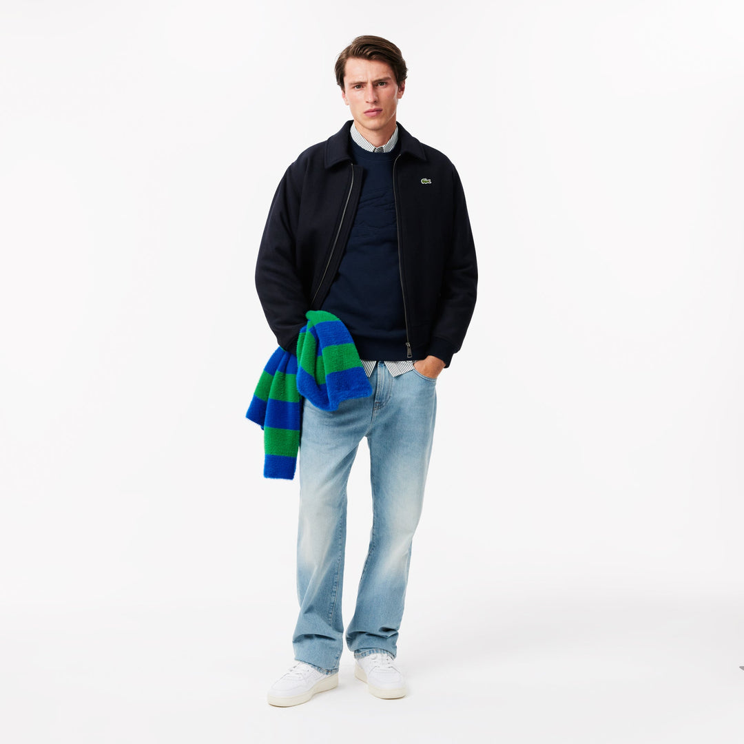 Fleece Embroidered Crocodile Sweatshirt - SH3595
