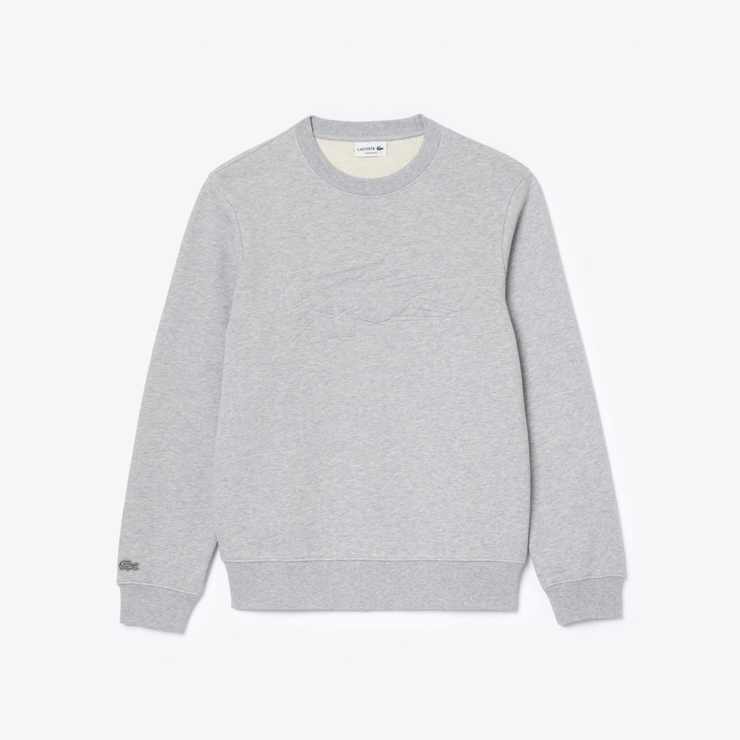 Fleece Embroidered Crocodile Sweatshirt - SH3595
